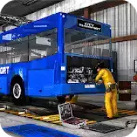 Bus Mechanic Auto Repair Shop-Car Garage Simulator