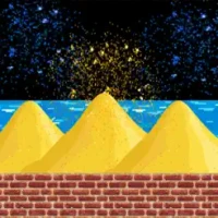 Sandbox Powder Toy Sandcastle