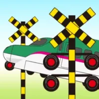 Railroad Crossing Train