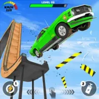Car Crash High Speed Jump Game