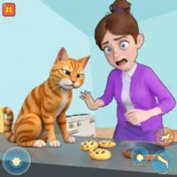 Trouble Tail kitty Prank Star