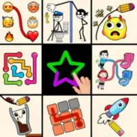 Single Line Draw: Mini Games