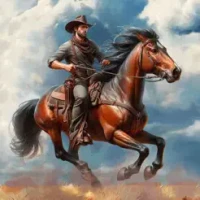 West Survival of Cowboy Horse