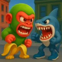 AI Brainrot Animals Battle KO!