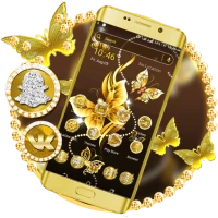 Golden ButterFly Theme