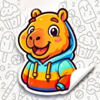 Merge Sticker Playbook Game 2D